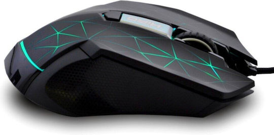 Hiro Spider+ Gaming Ποντίκι 5000 DPI Γκρι