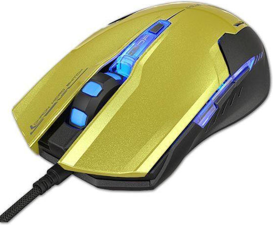 E-Blue Auroza G Gaming Mouse 3000 DPI Yellow