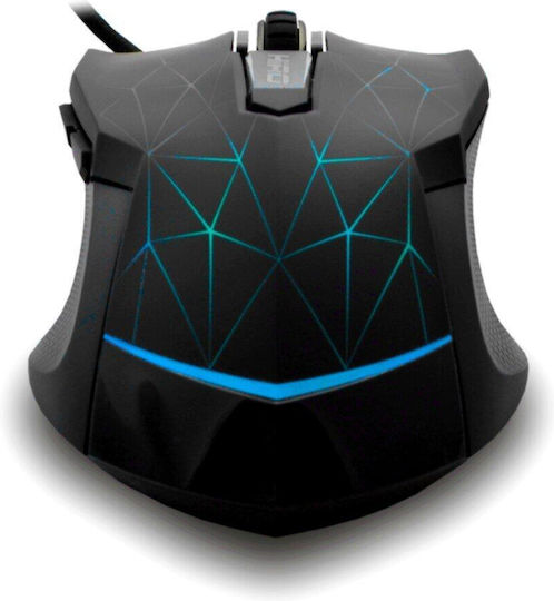 Hiro Spider+ Gaming Ποντίκι 5000 DPI Γκρι