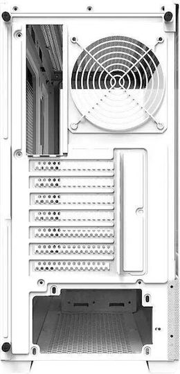 Darkflash DS900 AIR Gaming Midi-Turm Computergehäuse mit Seitenfenster Weiß