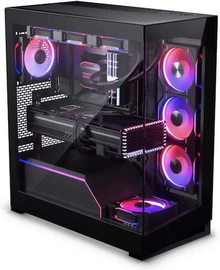 Phanteks NV5 MKII Gaming Middle Tower Carcasă PC cu Deschidere Laterală Negru Satinat