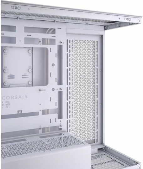Corsair 3500X Gaming Midi Tower Κουτί Υπολογιστή με Πλαϊνό Παράθυρο Λευκό
