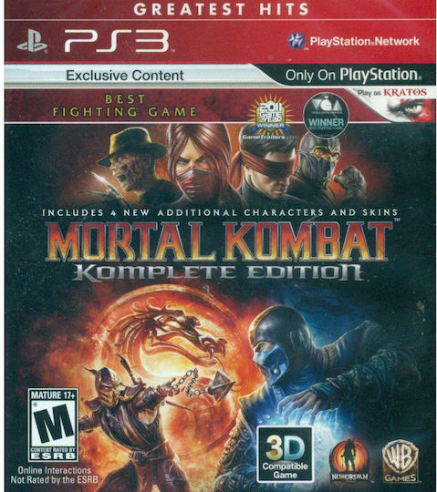 Mortal Kombat Komplete Edition PS3