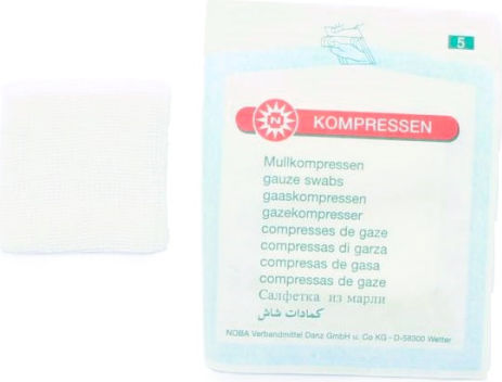 Nobamed Sterile Gauzes 5x5cm 60pcs