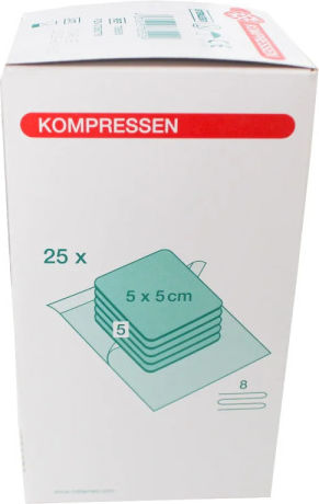 Nobamed Gaze Medicale Sterile 10x10cm 5 Bucăți
