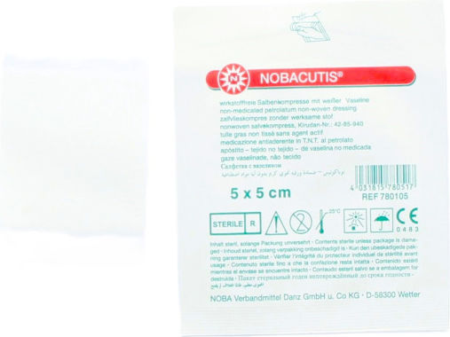 Nobamed Стерилна Газа 5x5см 1 Брой