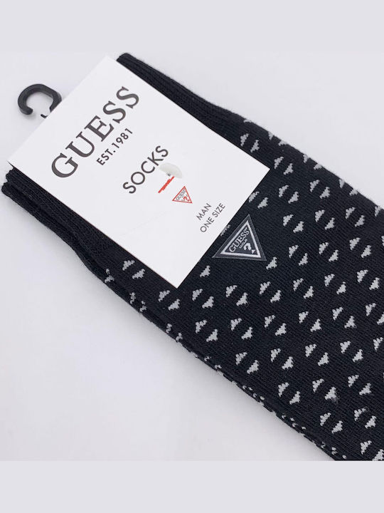 Guess Ανδρικές Κάλτσες Black And Grey