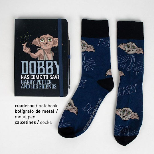 Harry Potter Dobby Office Supplies & Socks Gift Set