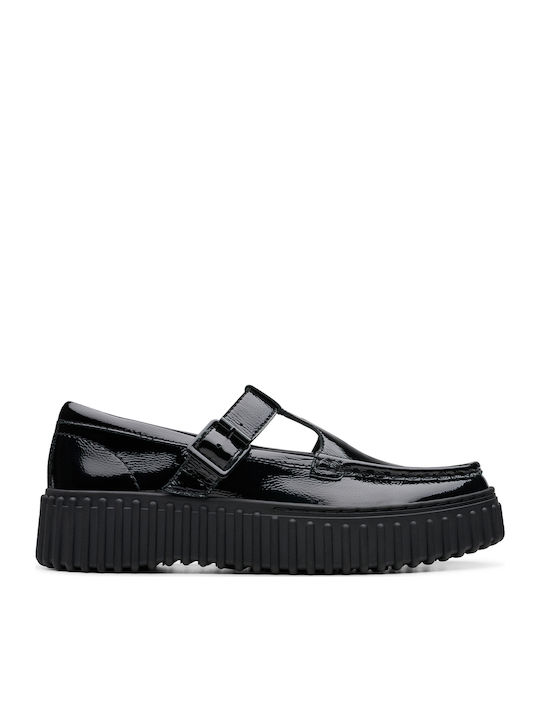 Torhill Patent Leather Women's Loafers in Black Color