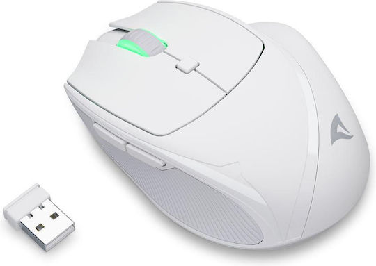 Sharkoon OfficePal M25W Wireless Mouse Alb