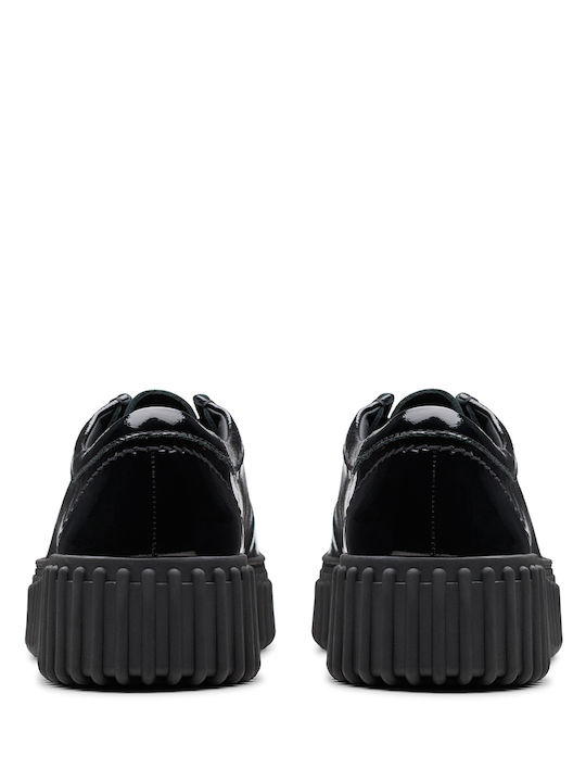 Torhill Patent Leather Women's Loafers in Black Color