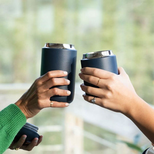 Fellow Carter Everywhere Glass Thermos Stainless Steel 355ml Navy Blue