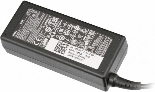 Dell Ac Adapter Laptop Charger 65W 19.5V 3.34A with Detachable Power Cable