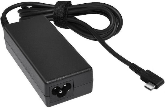 HP USB-C Φορτιστής Laptop 45W 11A για HP με Αποσπώμενο Καλώδιο Τροφοδοσίας