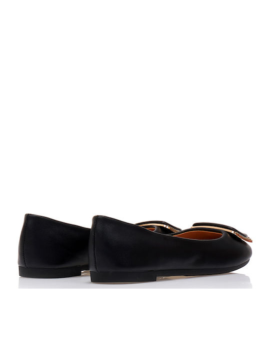 Damen Ballerinas Schwarz