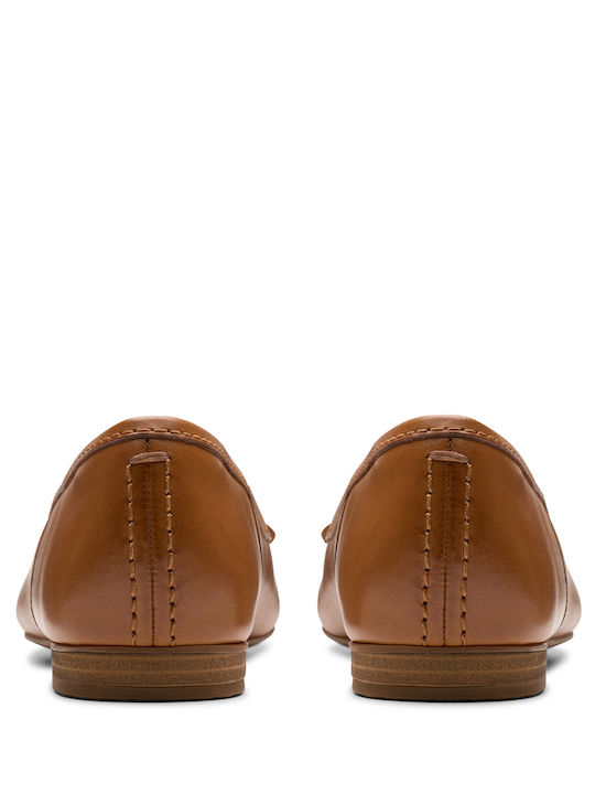Anatomic Leather Ballerinas Lily Tabac Brown
