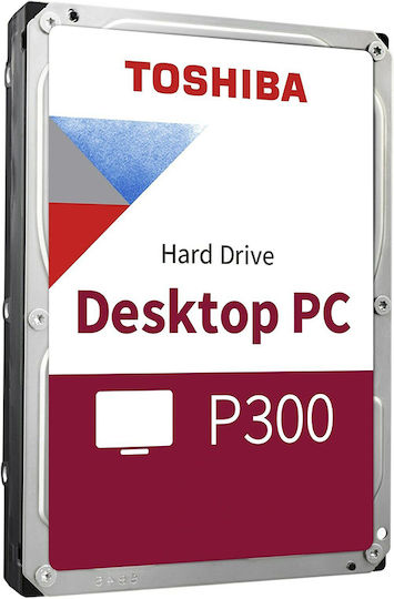 Toshiba P300 2TB HDD Hard Drive 3.5" SATA III 7200rpm with 256MB Cache for Desktop HDWD320UZSVA