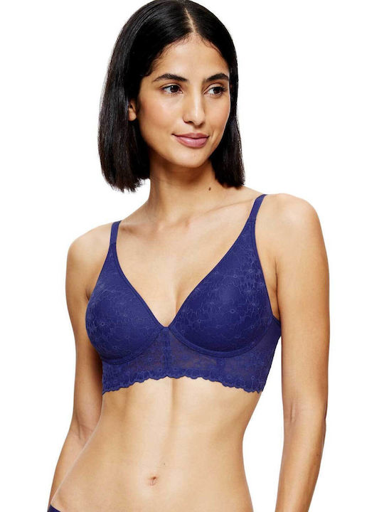 Triumph Spotlight P Bra without Underwire Blue