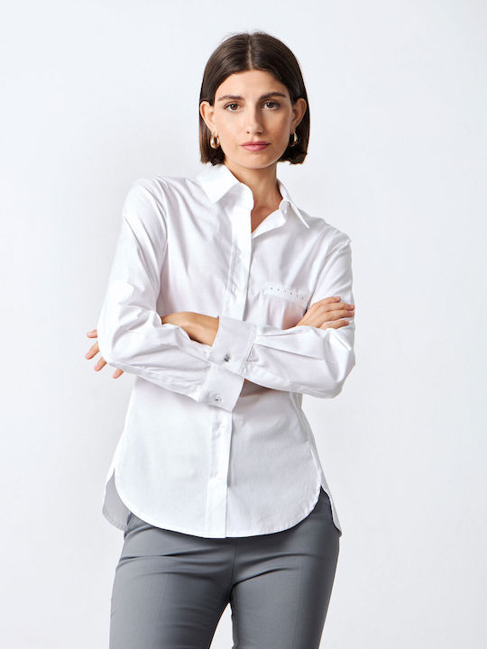 Passager Women's Long Sleeve Shirt White