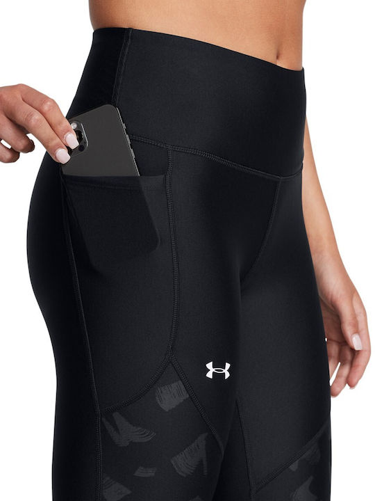 Panel Ankle Training Women's Cropped Leggings Firming Black