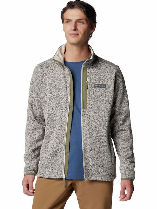Weather Full Ανδρική Ζακέτα Fleece Dark Stone Heather