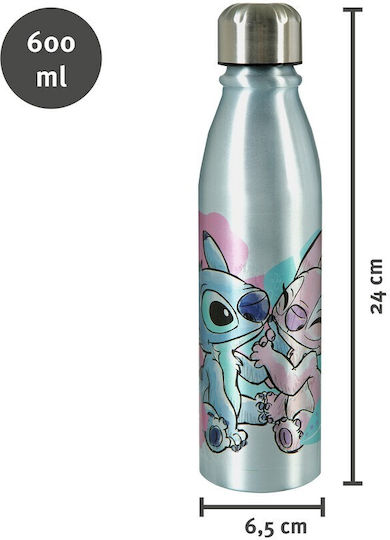 Disney Lilo & Stitch Kinderflasche Lilo & Stitch Rostfreier Stahl 600ml