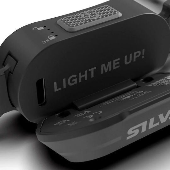 Silva Rechargeable Headlamp LED IPX5 with Maximum Brightness 250lm Black