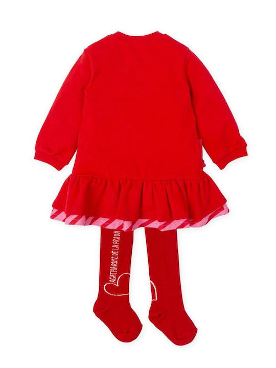 Agatha Ruiz De La Prada Mädchenkleider Mädchen Kleid Red