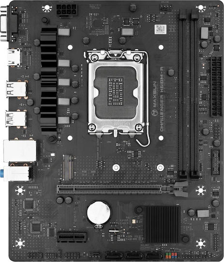Maxsun Challenger H610M-R rev. 2.0 Mainboard Micro ATX mit Intel 1700 Sockel