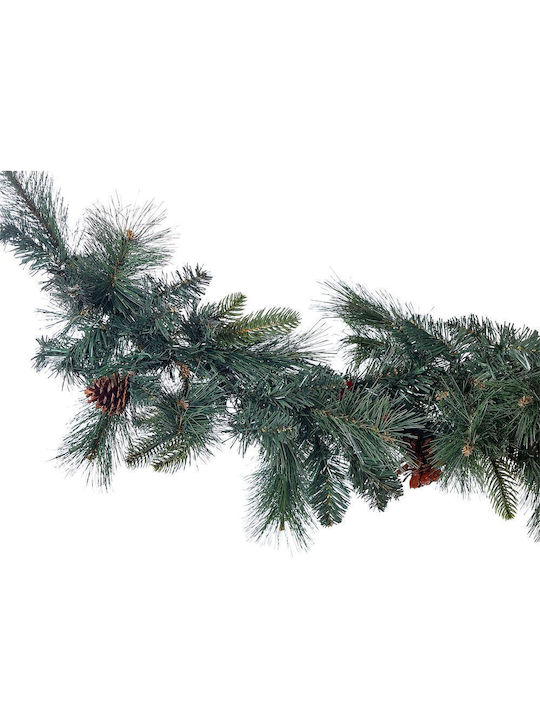 Beliani Beliani Christmas Garland Illuminated Paper Green
