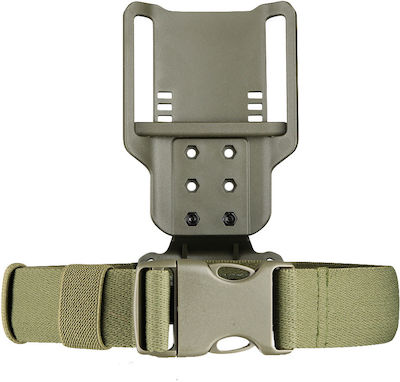 Amomax Black Pistol Belt Holster 75cm