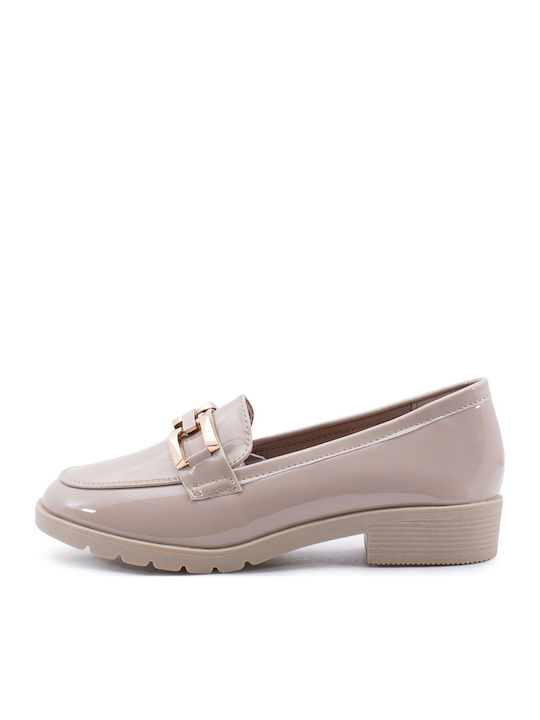 Дамски Loafers в Бежов Цвят