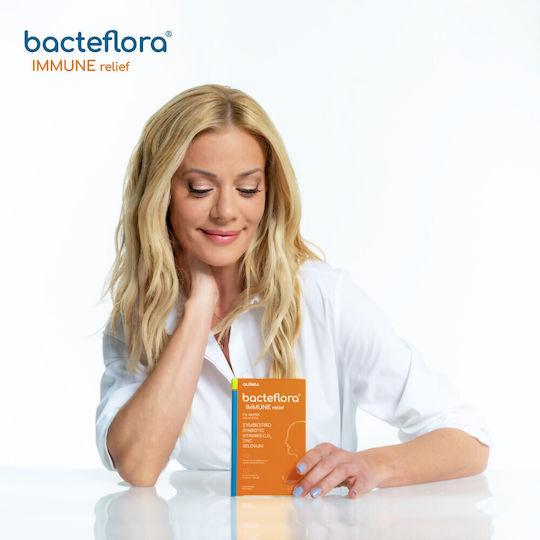 Olonea Bacteflora Immune Relief with Probiotics and Prebiotics 10 veg. caps