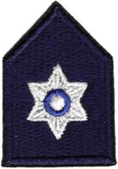 Schulterklappen Ränge der griechischen Polizeibeamten