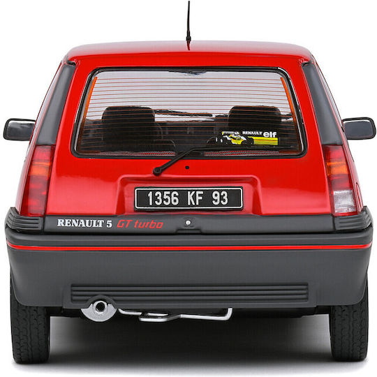 Solido Renault Figurină de Modelism Mașină Roșie la Scară 1:18