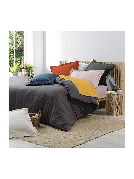 Douceur d'Intérieur Duvet Cover Queen 240x220 Anthracite