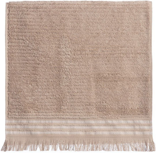 Nef-Nef Homeware Bath Towels Set 3 pcs Satti Beige Weight 500gsm