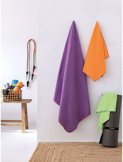 Palamaiki Προσώπου Active 50x100εκ. Orange Βάρους 200gr/m²