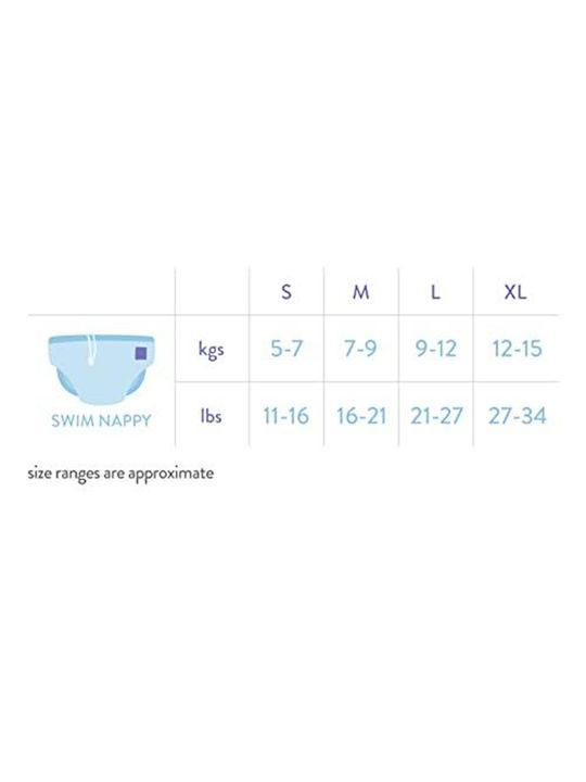 Bambino Mio Costum de baie pentru copii Scutece de înot Whale Wharf