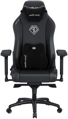 Anda Seat Phantom 3 XL Artificial Leather Gaming Chair with Adjustable Arms Black