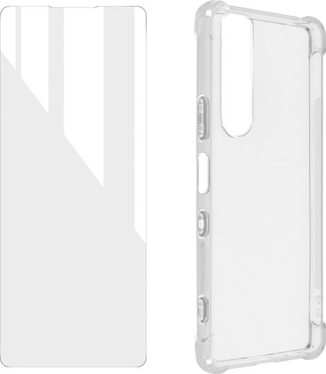 Protection Pack Sony Xperia 1 Iii Soft Case Tempered Glass