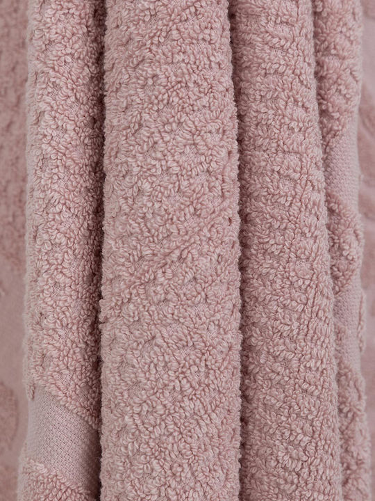 Sunshine Hand Towel Fringe 40x60cm 3 Powder Weight 520gr/m²