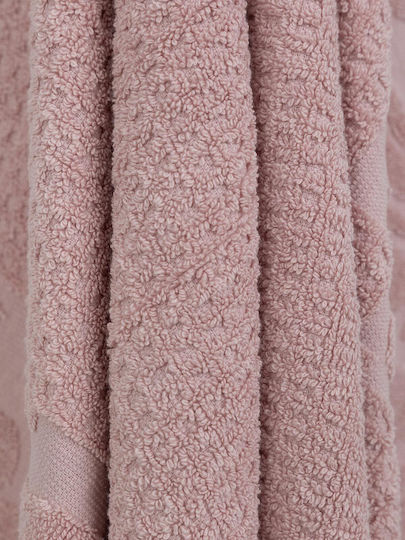 Sunshine Hand Towel Fringe 40x60cm 3 Powder Weight 520gr/m²