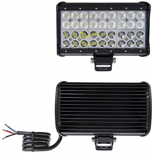 Bară Led Auto 2 Faze Fază Mică Fază Mare 108w/12v-24v 9180 Lumeni Lungime 23.5 Cm Cree Led