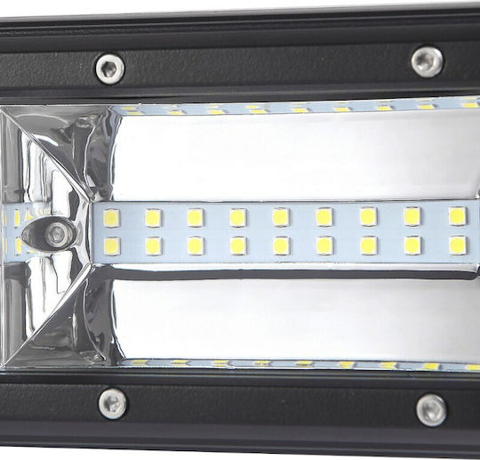 Bară LED Auto 216W LED 3 Rânduri 12V-24V 15120 Lumeni 15.5″/39.4 Cm Combo Fascicul 12/60 Grade