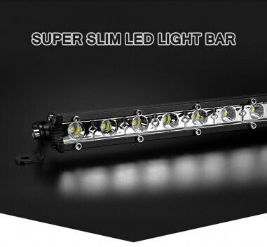 Bară LED Auto 18W Super Slim 35 mm 12/24V 1530 Lumeni 7"/18cm Spot Beam B18-18W