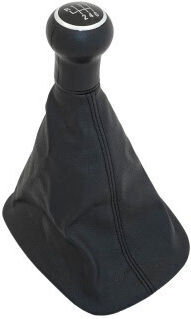 Buton schimbător de viteze cu manșon pentru Volkswagen Passat Negru 2000-2005