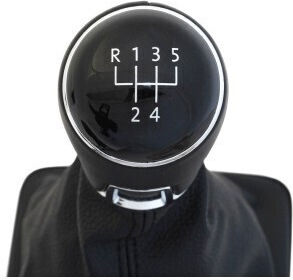 Buton schimbător de viteze cu manșon pentru Volkswagen Passat / CC Negru