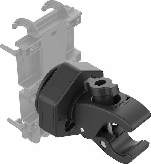 RAM Mount Tough-Claw Small Clamp Base with Vibe-Safe Adapter Σφιγκτήρας για Βάση Κινητού Μοτοσυκλέτας