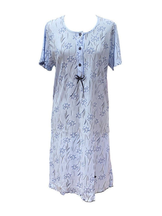 Nina Club Winter Cotton Women's Nightdress Ciell